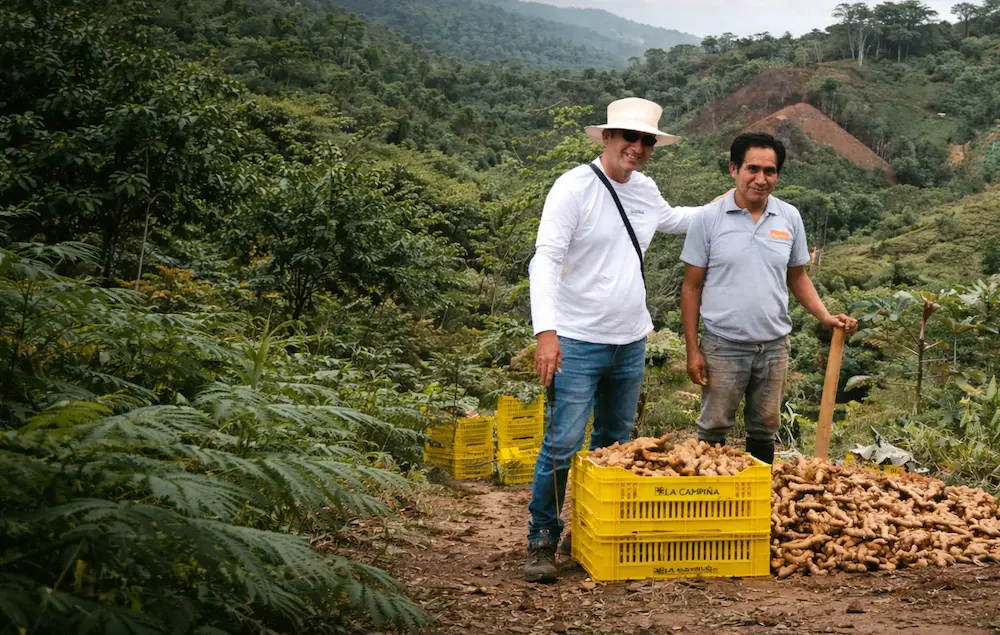 Peruvian ingredients processed at origin
