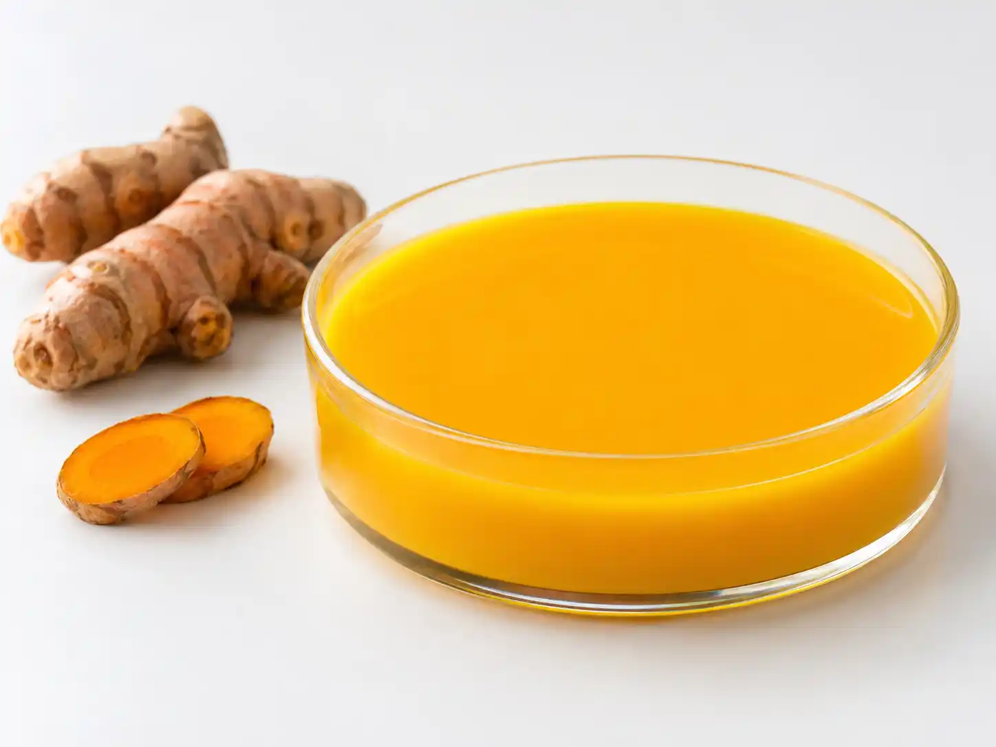 Pasteurized frozen turmeric juice packaging