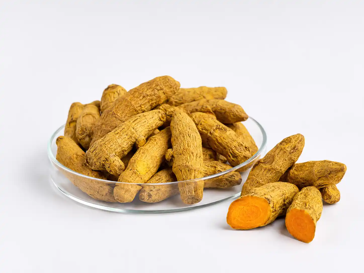 Whole dried organic turmeric