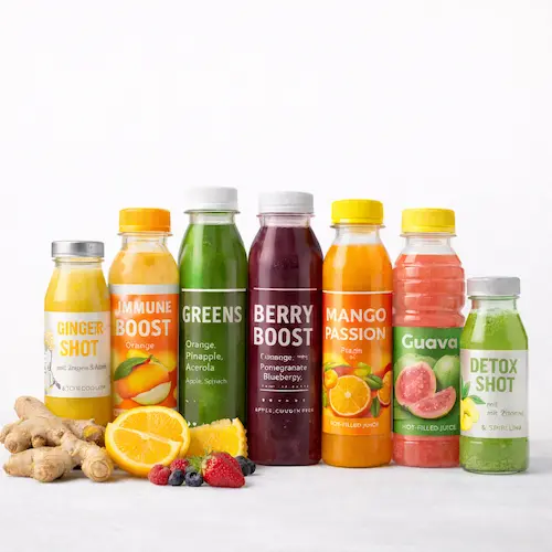 Functional wellness beverage private label format